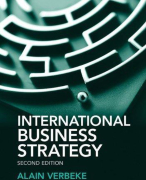 Samenvatting Multinationale Bedrijfsstrategie Master IZW Handelswetenschappen KU Leuven (2021-2022)