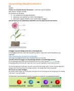 Nectar biologie 1 vwo 5.1+5.2 samenvatting