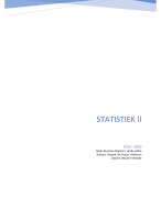 Statistiek II 