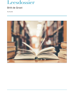 Leesdossier Nederlands 6 VWO