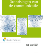 Samenvatting Grondslagen van de communicatie - Rob Veenman