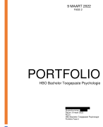 Portfolio fase 2 Toegepaste Psychologie_Vernieuwde Stijl 2022_Inclusief Beoordeling