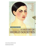 A History Of World Societies - Wiesner-Hanks Eigentijdse geschiedenis UU