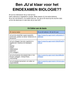 Biologie oefenvragen en samenvattingen