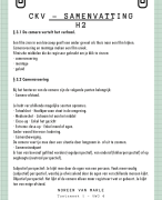 Samenvatting CKV H2&6 (Architectuur & FIlm, VWO)