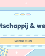 maatschappij & welzijn een frisse start