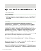 Geschiedenis Tijd van Pruiken en Revoluties 7.2 (Vwo)