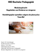 NCOI module Begeleiden van Kinderen en Jongeren - HBO Pedagogiek Geslaagde moduleopdracht 2022 - Han