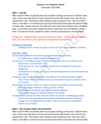 Racism in the Western World - Notes Lectures and Seminars