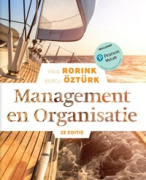 Samenvatting management en organisatie Rorink en Öztürk 