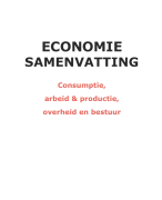economie samenvatting vmbo TL/GL