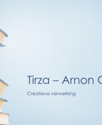 Powerpoint van het boek 'Tirza'