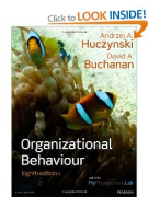 Samenvatting Organizational Behaviour chapter 12 and onwards