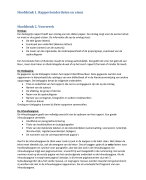 Handleiding rapport schrijven