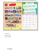 Leren lezen en schrijven