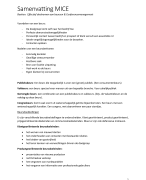Samenvatting MICE