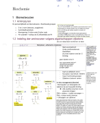 samenvatting biochemie deel 1 