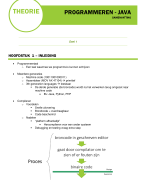 Programmeren - Java