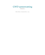 Samenvatting gedragswetenschappen periode 2