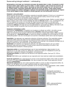 Samenvatting biologie stofwisseling
