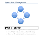 Operations management