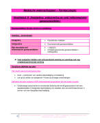 Medische wetenschappen 1 (farmacologie) - Hoofdstuk 9 - Analgetica, antipyretica en anti-inflammatoire geneesmiddelen