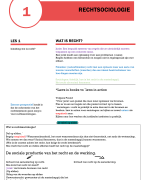 sociologie en rechtssociologie