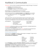 Communicatie (hoodstuk 3 module 3)