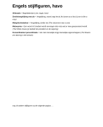 Engels stijlfiguren, havo