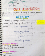 Cellular adaptations pathology