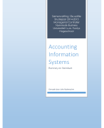 Accounting Information Systems - Romney en Steinbart