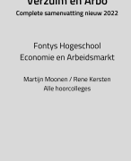 Alle hoorcolleges Fontys Arbo en Arbeidsmarkt 2022