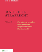 aantekeningen hoorcolleges Straf- en Strafprocesrecht
