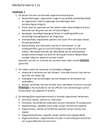 Medische kennis 1.1A