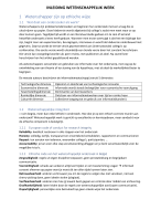 Samenvatting Inleiding Wetenschappelijk Werk
