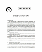 Bsc physics mechanics laws of motion 