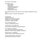 Hoorcollege 1 psychologie