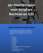 50+ Hoofdvragen voor hbo scripties Rechten & Sociaal Juridische Dienstverlening (SJD)