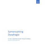 Samenvatting DYSPHAGIA 2022-2023
