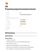 VUB Psychiatrie - Psychosespectrumstoornissen