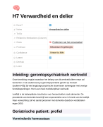 VUB Neurologie - Verwardheid en Delier
