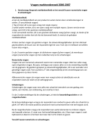Examenvragen Marktonderzoek