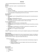 samenvatting ziekteleer hoofdstuk 12-15