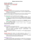 Samenvatting thema 3 biologie voor jou havo 5