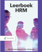 Samenvatting Leerboek HRM, Frits Kluijtmans en Albert Kampermans, 4e druk
