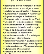 Quiz-woordzoekers voor extra en uitdaging