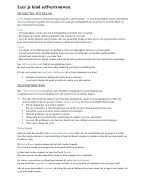 Geef je kind zelfvertrouwen! (samenvatting)