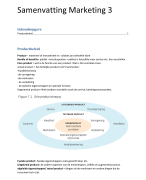 Samenvatting marketing 3 - Sales 