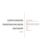 Geïntegreerd Onderwijskundig Ontwerp GOO