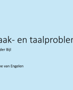 Spraak- en taalproblemen verkorte deeltijd
